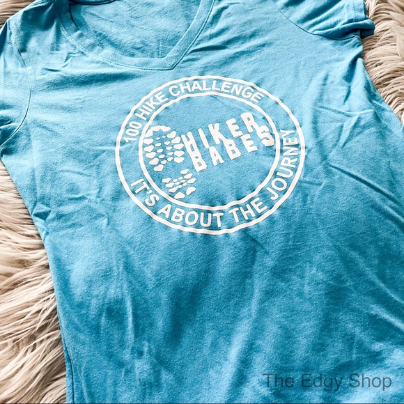 Hiker Babes | 100 Hike Challenge T-Shirt - Picture 3 of 7